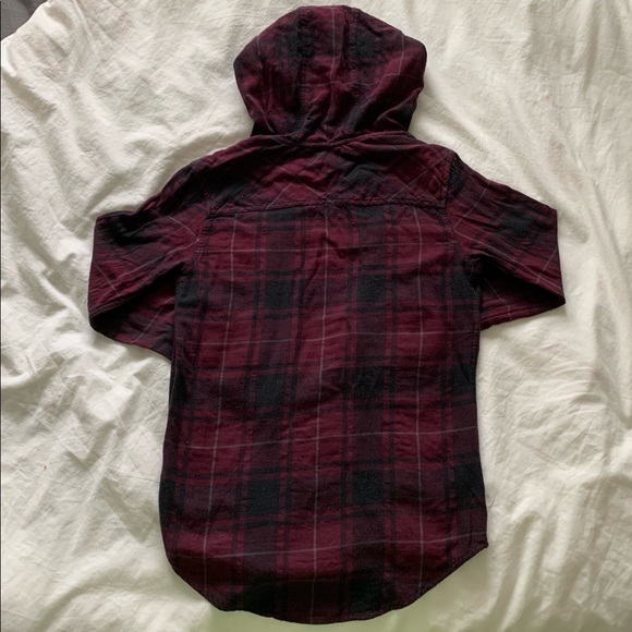 TNA Plaid Flannel Shirt - Picture 2 of 5